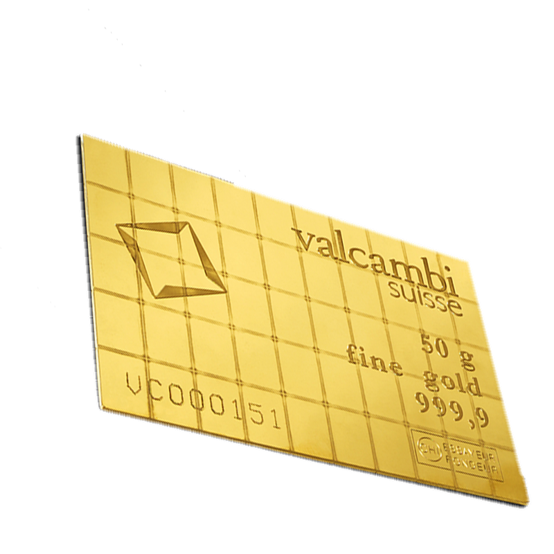 50x1g Valcambi Suisse CombiBar