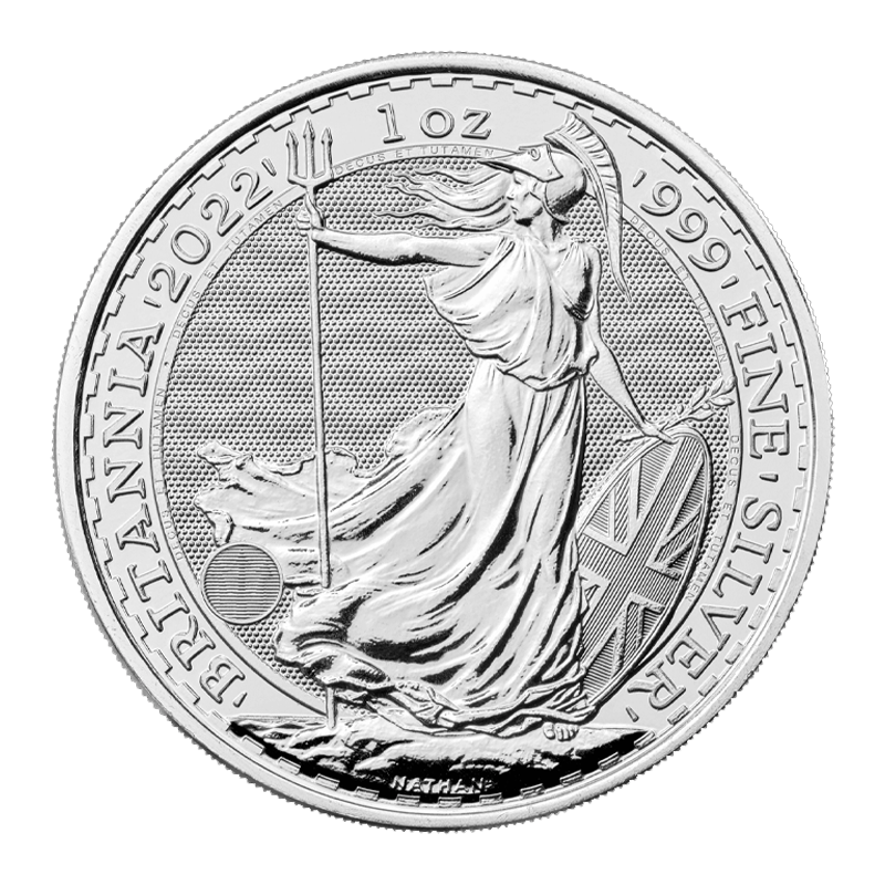 Britannia 2022 1 oz Silver Bullion Coin